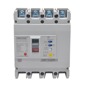 赛时工控(SHSSGK) SKSM8LE-250/4300 4P 225A 塑料外壳式漏电断路器 (单位:只) 浅灰 225A 4P