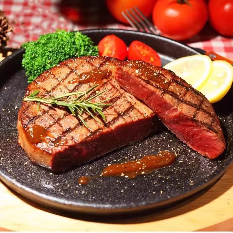 艾克拜尔原切上脑牛排1kg(约8片)送酱包