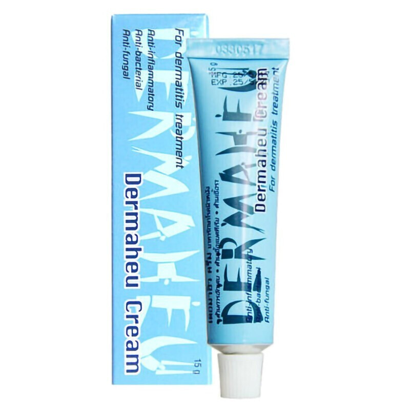 泰国进口 杜马秀脚气药膏dermaheu 抗菌止脚痒脱皮脚气烂脚丫 lamisil