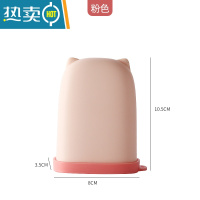 敬平塑料带锁扣旅行肥皂盒迷你便携香皂盒创意硅胶带盖密封防水皂盒 北欧粉1个[带硅胶密封盖]