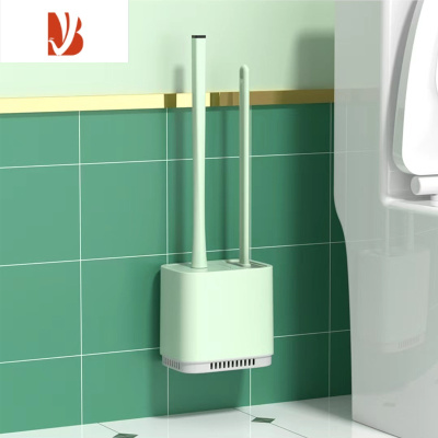 三维工匠马桶刷家用无死角洗厕三合一卫生间厕所刷子壁挂清洁器洁厕长柄