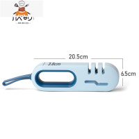 多功能磨刀石快速厨房手动全自动家用菜刀剪刀开刃 敬平 蓝色磨刀棒