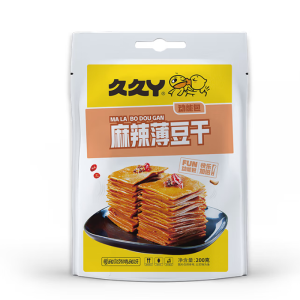 久久丫麻辣薄豆干160g(新潮版)*2