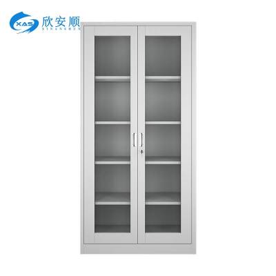 欣安顺 钢制通玻文件柜(颜色可选) 1850*900*400mm 台