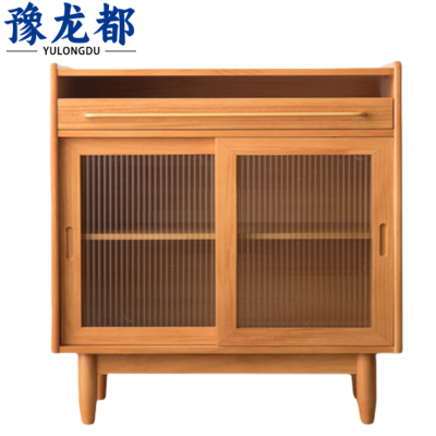 豫龙都餐边柜实木个