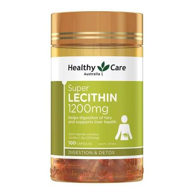 Healthy Care hc 卵磷脂胶囊100粒 促进代谢能力 大脑活力