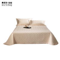 弗切尔珀榕 纯色防滑全棉床盖