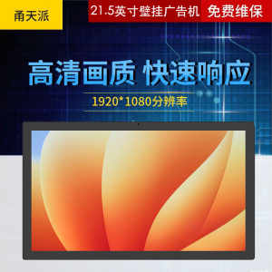 甬天派TOPIT-T19BRA21.5-1 壁挂式21.5英寸广告机 触摸