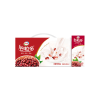 伊利谷粒多 红谷牛奶饮品整箱 250ml*12盒 红豆+红米+花生 礼盒装