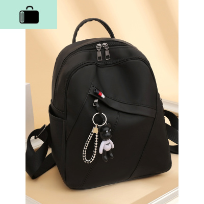 牛津布双肩包女2020新款潮韩版时尚百搭书包旅行大容量背包女包包NEW LAKE