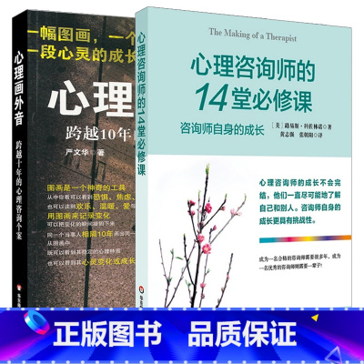 [正版]全2册 心理咨询师的14堂必修课+心理画外音:跨越10年的心理咨询个案 心理学入门基础咨询书籍心理疏导书心理学