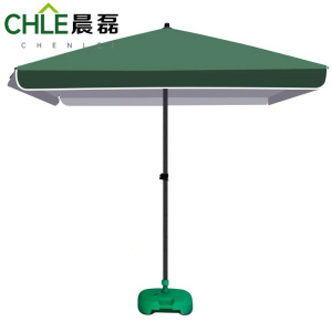 晨磊大伞墨绿+底座/个