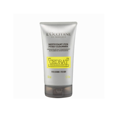LOCCITANE欧舒丹男士洗面奶活力洁面啫喱150ml补水控油保湿泡沫温和清洁
