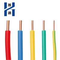 燕通 BV铜芯单股塑铜硬线 450/750V-BV6平方/卷