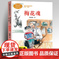 正版人民教育出版社梅花魂陈慧英著小学语文教材配套阅读丛书课文作家作品系列五年级下册课外书读阅读书人教5