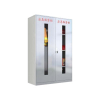 阿拉贡304不锈钢应急物资柜消防救援器材箱防护用品柜室外微型消防柜高1650*宽1090*深460(加厚304材质)