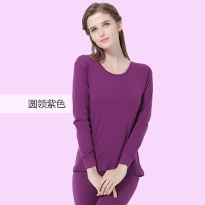 秋衣秋裤男 女士薄款棉毛衫秋冬新款青年保暖内衣女 女士棉套装
