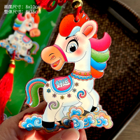 福人福地2026马年春节挂饰玄关客厅电视背景墙面过年装饰挂件创意