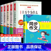 [送考点]快乐读书吧四年级下册 +同步作文 全6册 [正版]十万个为什么四年级下册必读的课外书快乐读书吧 米伊林苏联 灰