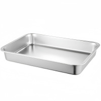 攸形不锈钢方盆60*40*7cm个