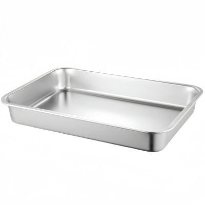 攸形不锈钢方盆60*40*7cm个
