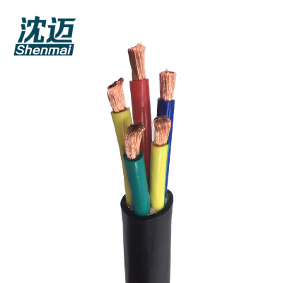 沈迈 铜芯电线 RVV-5*35平方毫米 /米