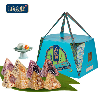 臻味鲜品屋-1.185kg府宴•华品端午粽子礼盒国宴大师打造药食同源滋养食补