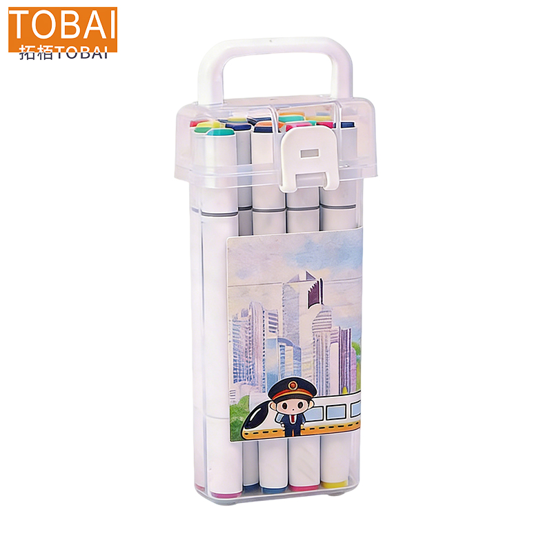 拓栢 路外宣传水彩笔可定制12色 T-12S 盒