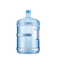 蔚岸 食品级PC饮用水桶 加厚耐热饮水机大桶手提小型纯净水桶装水18.9L/个