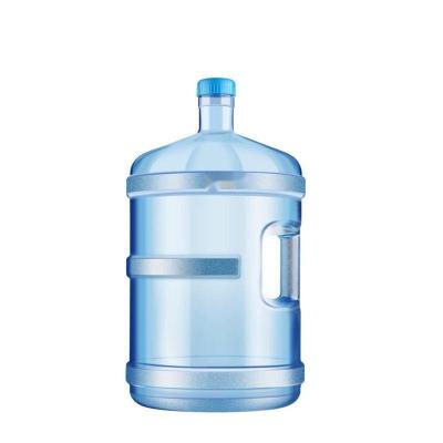 蔚岸 食品级PC饮用水桶 加厚耐热饮水机大桶手提小型纯净水桶装水18.9L/个