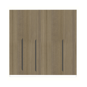 现代生态实颗粒板木衣柜2