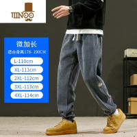 YANXU加长版裤子190高个子男生休闲裤超长款瘦高青少年运动卫裤120cm潮