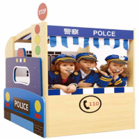 YK8259A小明星扮演警察局小屋