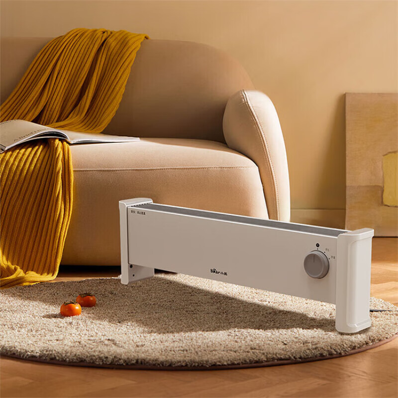 小熊(Bear)DNQ-P20H5 机械 铝片式 踢脚线取暖器 电暖器家用取暖卧室暖风机