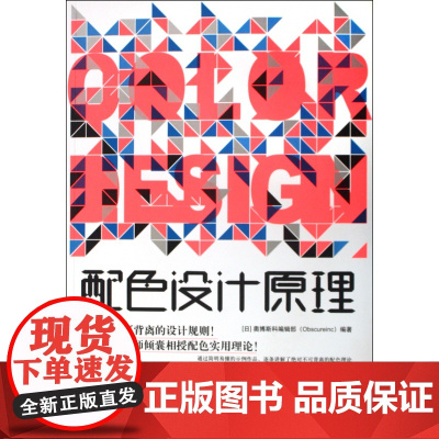 配色设计原理 解密平面设计的法则 色彩搭配原理与技巧 设计配色速查宝典 配色创意色彩书 配色手册教程书籍