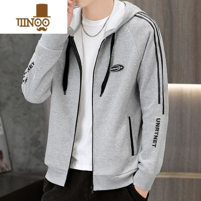 YANXU卫衣男士新款潮牌宽松连帽开衫休闲痞帅运动外套男装上衣服