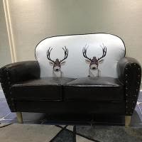 森美人服装店小沙发北欧复古欧美式咖啡厅酒吧单人三人位款出租屋用