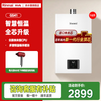 林内/Rinnai 16升燃气热水器16GS41(JSQ31-GS41)智能变频恒温水气双调防风防冻 小蛮腰