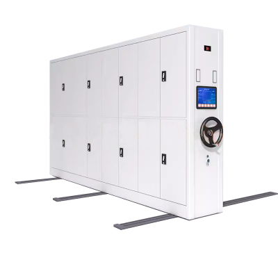 鑫升顺密集柜档案室电动智能密集架移动档案柜凭证资料柜手摇文件柜一列4组每立方(智能)