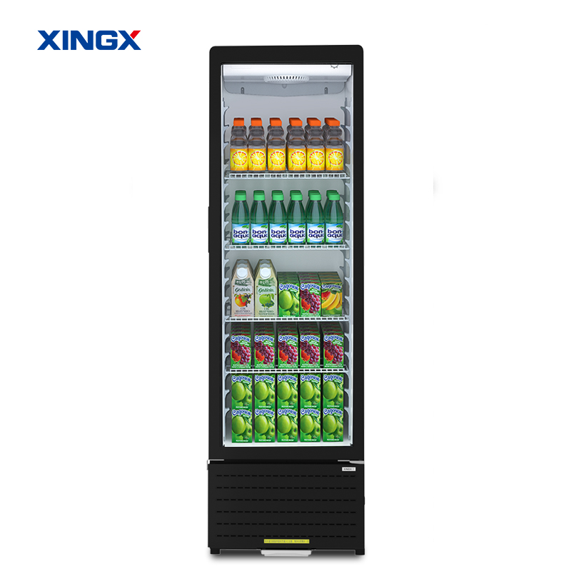 星星(XINGX)217升风冷侧开门立式冷柜节能黑科技独立式冷藏展示柜LSC-230WYPE
