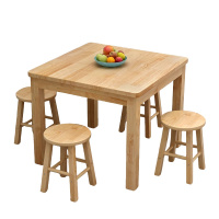 悦兴诚职员桌90*90*75cm加四椅套