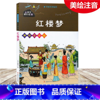 [正版]红楼梦 美绘注音版 小学生课外阅读书籍一二三四五年级必读经典丛书6-10岁儿童故事书少儿启蒙文学名著绘本童话书