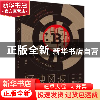 正版 区块风波 魏审磨著 江苏凤凰文艺出版社 9787559414588 书籍
