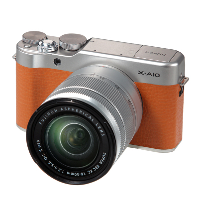 富士(fujifilm)x-a10 (xc16-50mm) 微单套机 棕色 富士微单 xa10 美颜