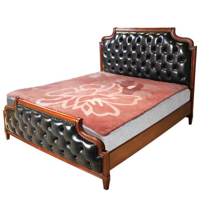 羊毛床褥皮毛一体床垫奥林冬季加厚垫子澳毛双人床垫壹德壹