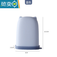 敬平塑料带锁扣旅行肥皂盒迷你便携香皂盒创意硅胶带盖密封防水皂盒 北欧蓝1个[带硅胶密封盖]