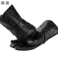 端固 防寒加绒羊皮手套 中长款YH15/双