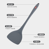 申魔食品级硅胶耐高温炒菜锅铲勺子不粘护锅铲炒锅煎锅平底锅炒菜铲勺勺铲2件套SC22K08
