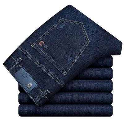 2021春夏男士牛仔裤男士商务宽松直筒弹力猫爪牛仔裤长裤子款李维犀牛LEEVIRHINO-ZT-14