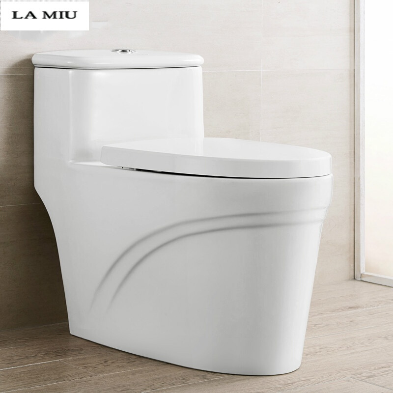 新款卫浴抽水马桶家用超漩虹吸式卫生间座坐便器厕陶瓷防臭超漩式马桶波迷娜BOMINA